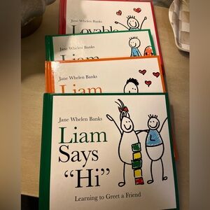 Liam personalized hardback books